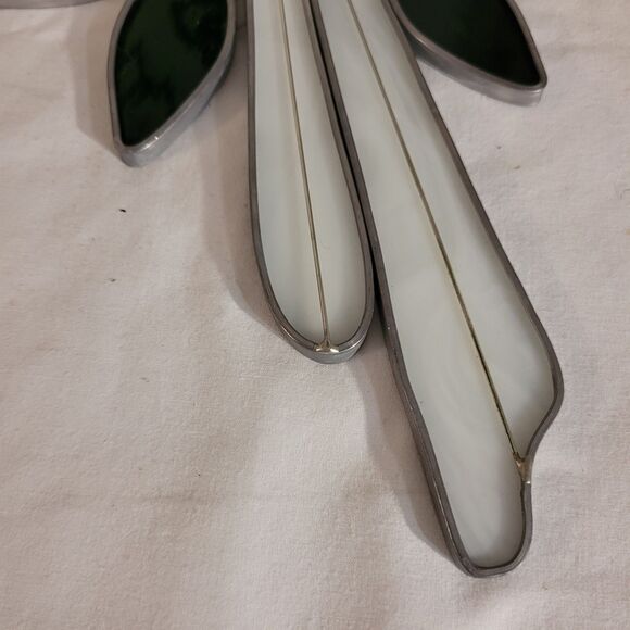 Stained Glass suncatcher lead trimmed Parrott colorful 12.5 IN - Picture 5 of 9